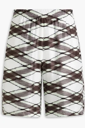 Missoni Printed silk shorts - Brown - IT 50
