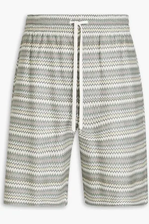 Missoni Printed crepe shorts - Gray - IT 50