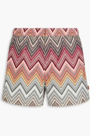 Missoni Short-length printed swim shorts - - XXL