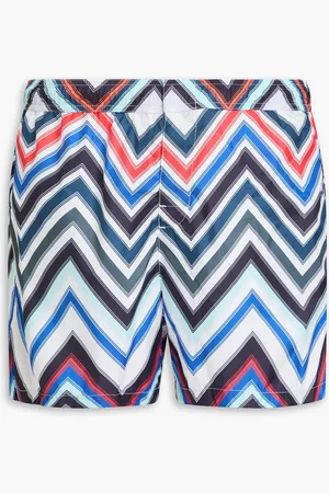 Missoni Short-length printed swim shorts - - L