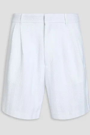 Missoni Crochet-knit cotton-blend shorts - - IT 50