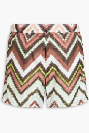 Missoni Short-length printed swim shorts - - L