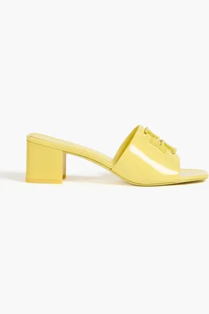 Tory Burch Eleanor embellished leather mules - - US 7