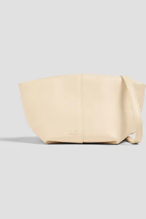 Mansur Gavriel Leather cross-body bag - White - OneSize