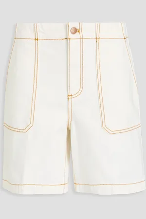 Tory Burch Denim shorts - White - 25