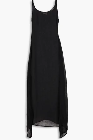 LE KASHA Idfa linen-gauze maxi dress - - L