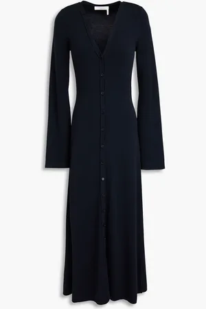 Chloé Wool midi dress - Blue - S