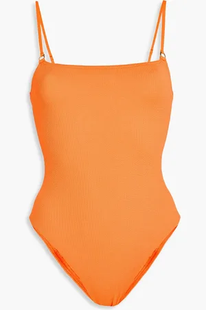 Melissa Odabash Palma stretch-seersucker swimsuit - - IT 46