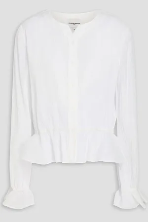 Claudie Pierlot Cotton-crepon top - - FR 38