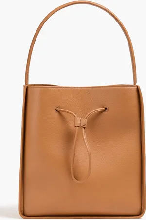 3.1 Phillip Lim Soleil large pebbled-leather bucket bag - Brown - OneSize