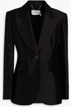 ZIMMERMANN Wool and silk-blend blazer - - 00