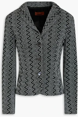 Missoni Metallic crochet-knit blazer - - IT 36