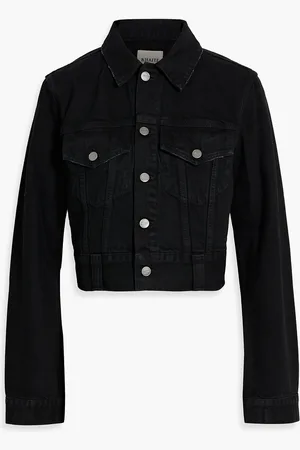 Khaite Rizzo cropped denim jacket - - XS