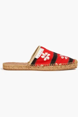 Marni Printed canvas espadrilles - - EU 37