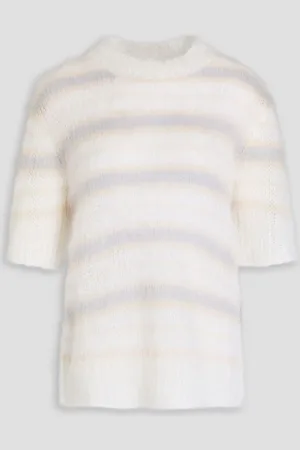 Marni Striped mohair-blend sweater - - IT 38