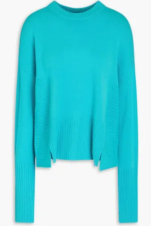 AUTUMN CASHMERE Cashmere sweater - Blue - XS