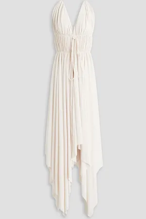 Norma Kamali Goddess stretch-jersey maxi dress - White - FR 32