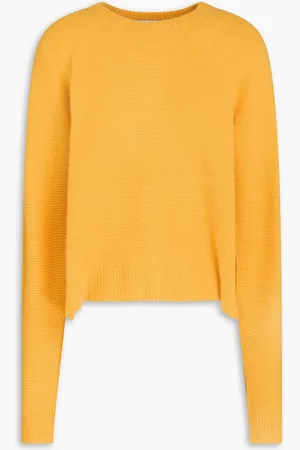 AUTUMN CASHMERE Cashmere sweater - Yellow - S