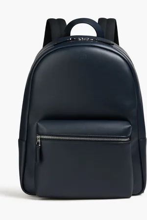 Dunhill Hampstead leather backpack - Blue - OneSize