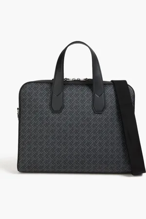 Dunhill Logo-print laptop bag - - OneSize