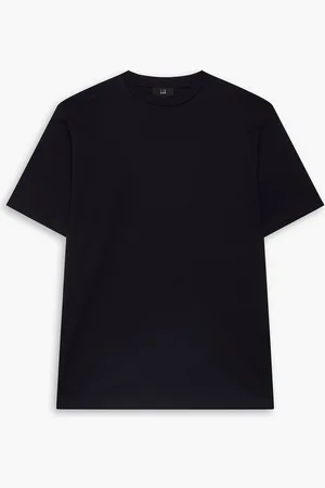 Dunhill Rollasgas cotton-piqué T-shirt - Blue - M