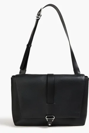 Dunhill 1893 Harness pebbled-leather messenger bag - - OneSize