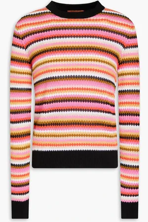 Missoni Crochet-knit cotton-blend sweater - - IT 48