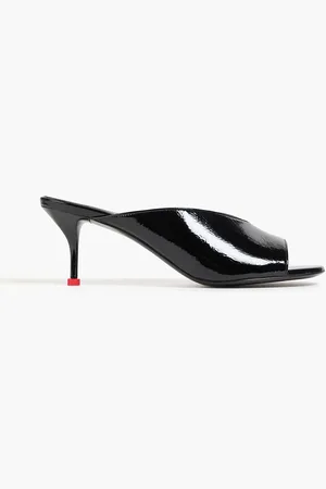 Alexander McQueen Patent-leather mules - - EU 37