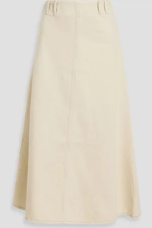 By Malene Birger Carlas denim midi skirt - White - DE 40