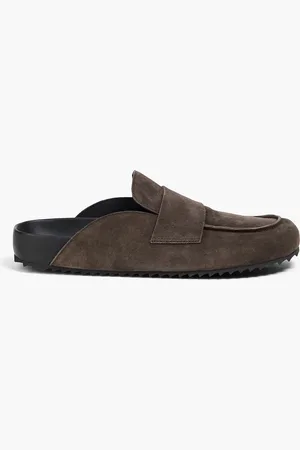 James Perse Suede slippers - Brown - US 11