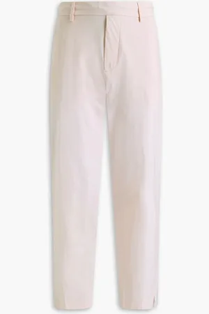 James Perse Cotton-blend twill chinos - Pink - 3