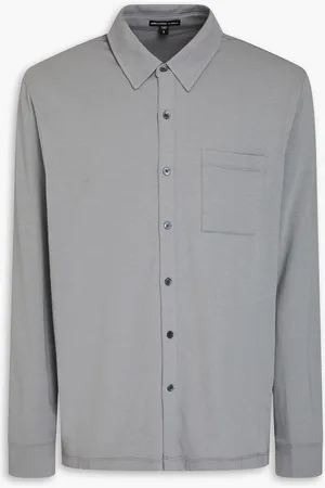 James Perse Cotton-jersey shirt - - 4