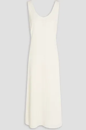 THEORY Crepe midi dress - White - M