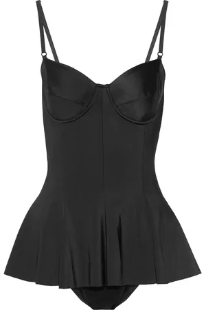 Norma Kamali Underwired peplum swimsuit - - XS