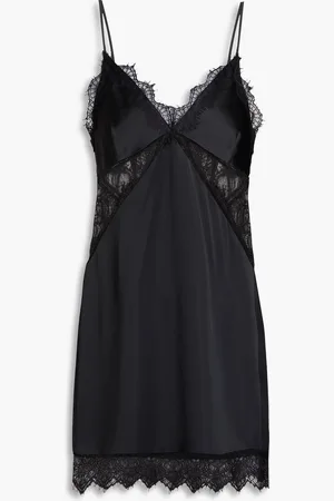 Simkhai Lucia satin mini slip dress - - L