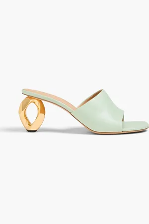 J.W.Anderson Leather mules - Green - EU 36