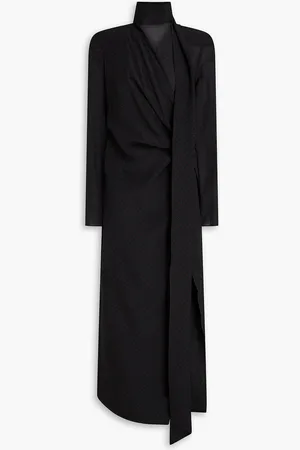 PETAR PETROV All the Way polka-dot silk crepe de chine midi wrap dress - - FR 36