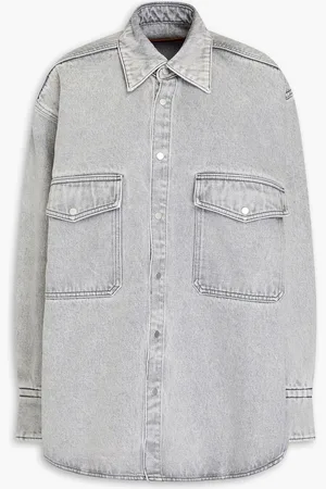 PETAR PETROV Get Up denim shirt jacket - Gray - L