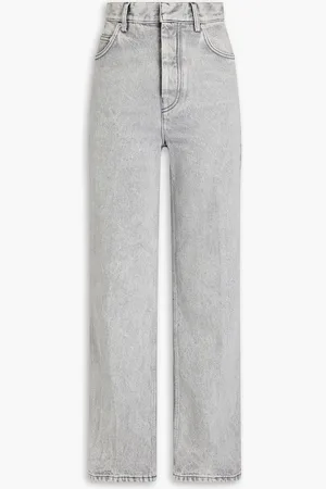 PETAR PETROV Stand Up high-rise straight-leg jeans - Gray - S