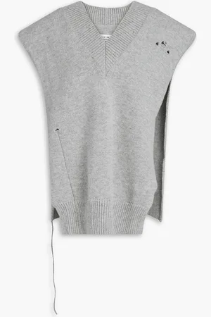 Maison Margiela Wool-blend vest - Gray - L
