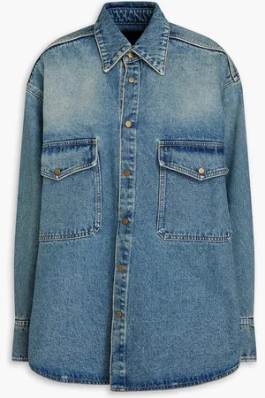 PETAR PETROV Get Up denim shirt jacket - Blue - M