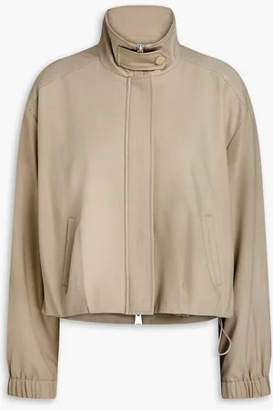 Simkhai Geniveve wool-blend twill jacket - Neutral - L