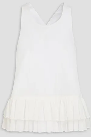 Claudie Pierlot Cutout cotton-crepon top - - FR 38