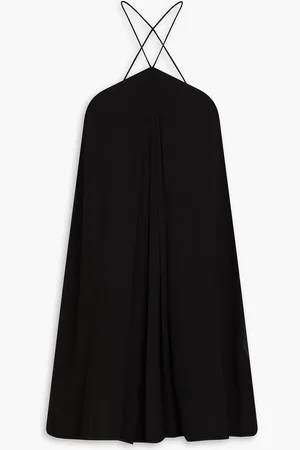 Claudie Pierlot Pleated crepe halterneck mini dress - - FR 40