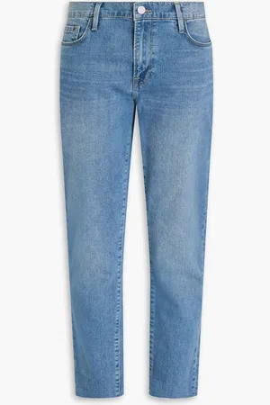 Frame Le Garcon faded boyfriend jeans - Blue - 30