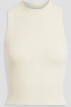 Simkhai Tatyana bouclé-knit top - White - L