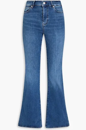 Frame Le High Flare high-rise flared jeans - Blue - 29