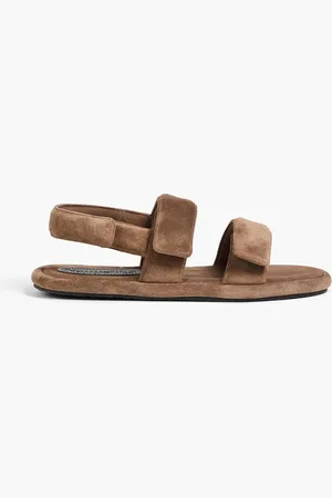 Nanushka Tarrus suede sandals - Neutral - EU 41
