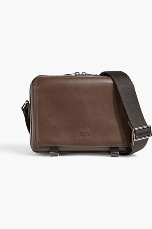 Paul Smith Leather messenger bag - Brown - OneSize