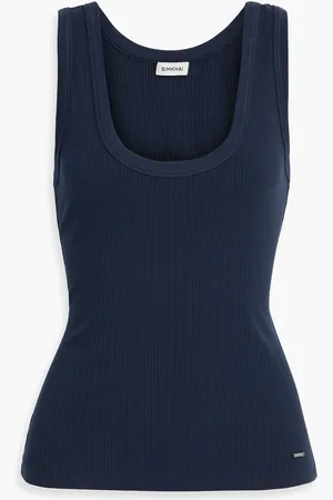 Simkhai Abena ribbed jersey tank - Blue - M